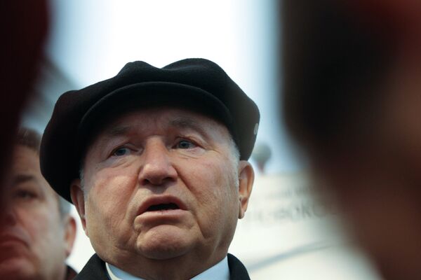 Yury Luzhkov had ruled Moscow for 18 years before he was sacked by President Dmitry Medvedev last September - Sputnik International