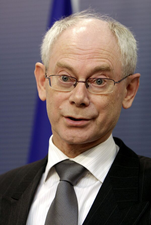 EU President Herman Van Rompuy - Sputnik International