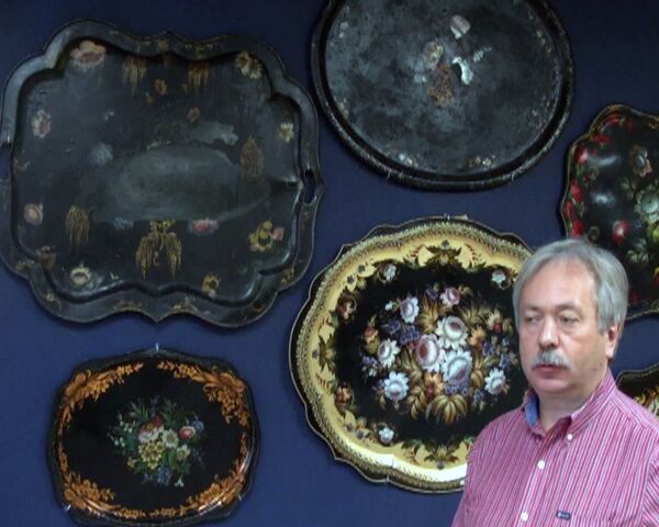 Zhostovo, a center of Russian folk arts  - Sputnik International