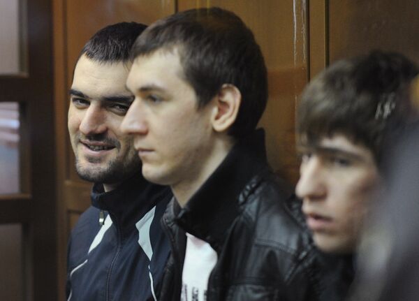 Five men found guilty of rioting outside Kremlin      - Sputnik International