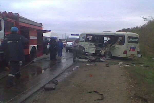 Car accident in Saratov - Sputnik International