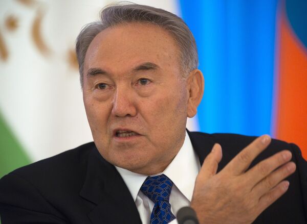Kazakhstan President Nursultan Nazarbayev - Sputnik International