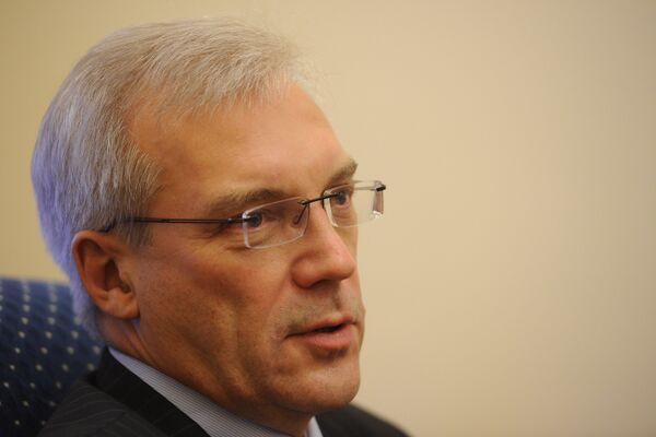 Russian NATO envoy Alexander Grushko - Sputnik International