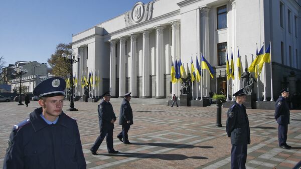 Building of the Verkhovna Rada of Ukraine - Sputnik International