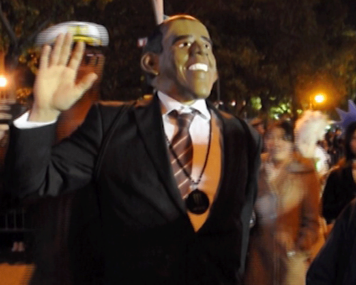 Halloween in New York: vampires, skeletons and a Barack Obama - Sputnik International