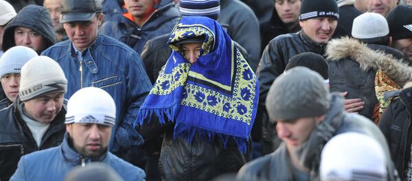 Празднование Курбан-Байрама в Москве - Sputnik International