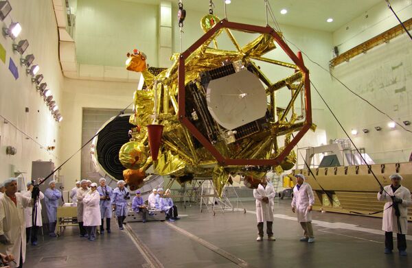 Phobos-Grunt probe at the Baikonur space center - Sputnik International