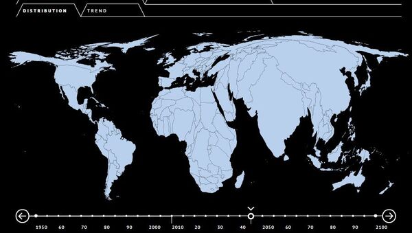 Global population change - Sputnik International