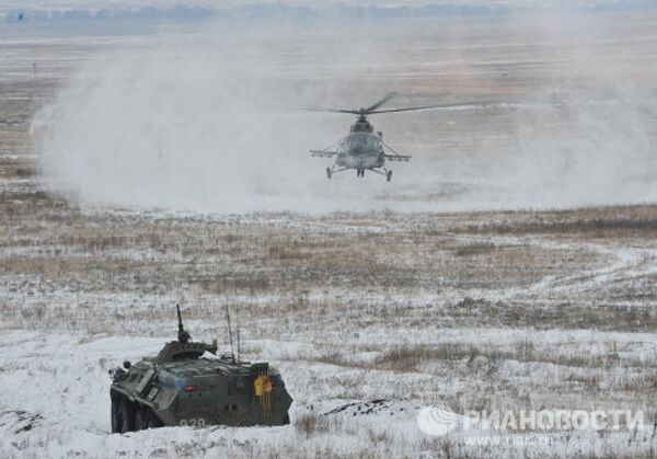 Field exercises of the Shikhany garrison - Sputnik International