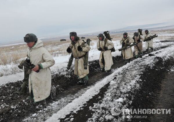Field exercises of the Shikhany garrison - Sputnik International