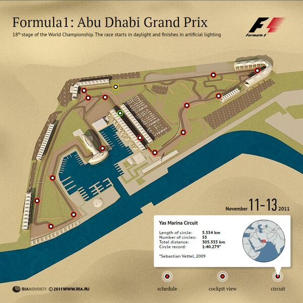 Formula1: Abu Dhabi Grand Prix - Sputnik International
