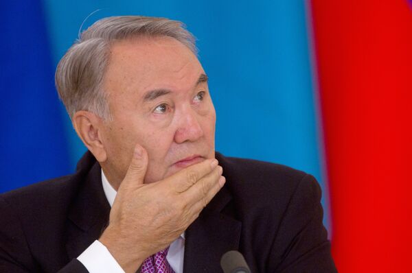 Kazakh President Nursultan Nazarbayev  - Sputnik International