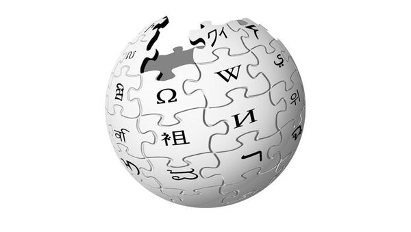 Логотип Wikipedia - Sputnik International