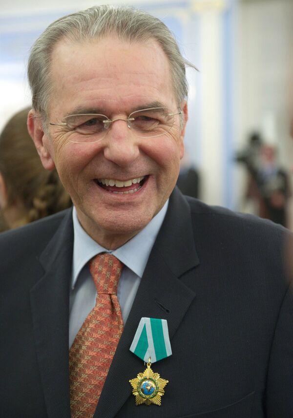 International Olympic Committee chief Jacques Rogge - Sputnik International