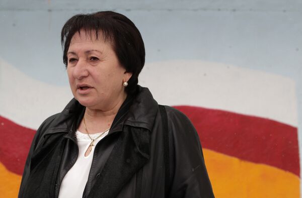 South Ossetia’s former education minister Alla Dzhioyeva - Sputnik International