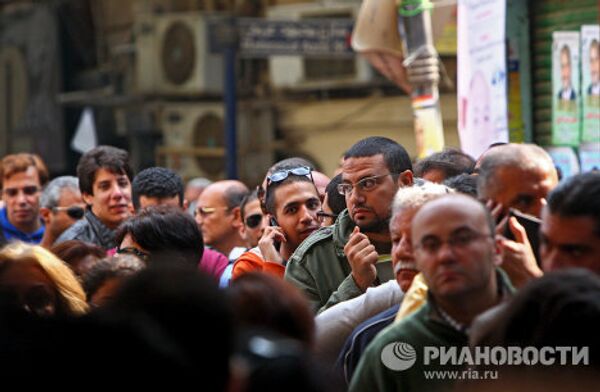 Lines at Cairo’s voting stations - Sputnik International
