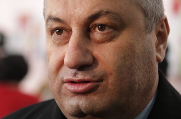 South Ossetian President Eduard Kokoity (pictured here) said the attack was a deliberate provocation aimed at heating up tensions in the country - Sputnik International