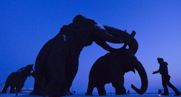 Mammoth memorial in Khanty-Mansiysk - Sputnik International