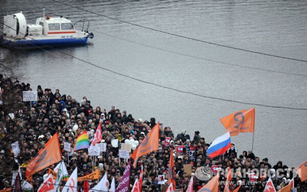 Protest rallies in Moscow and St. Petersburg - Sputnik International