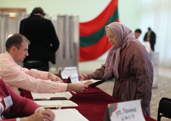 Voter turnout at Transdnestr presidential elections over 56 percent - Sputnik International