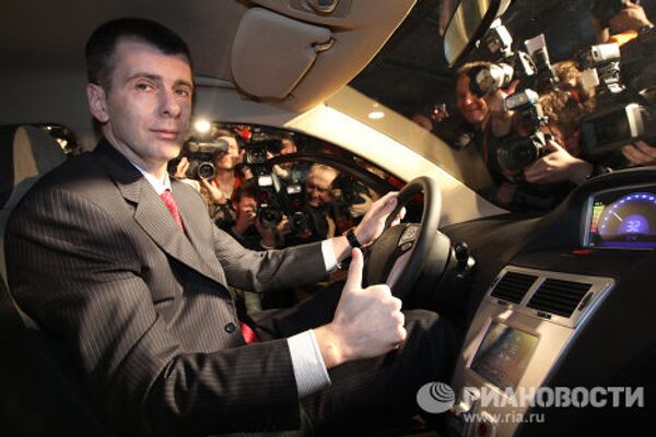 Mikhail Prokhorov: a billionaire bachelor with presidential ambitions - Sputnik International