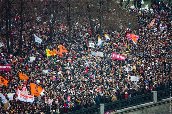 Protest at Moscow’s Bolotnaya Square - Sputnik International