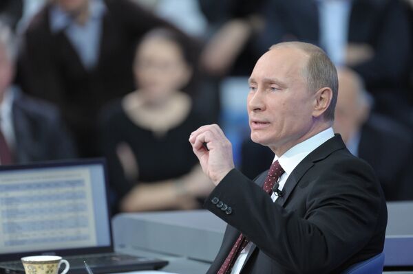 Putin's annual Q&A session - Sputnik International