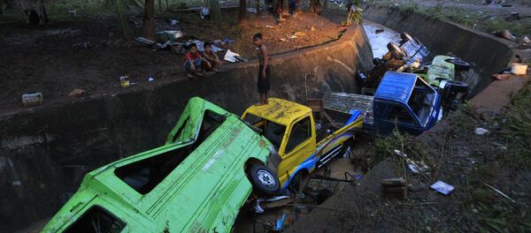 The UN has provided 3.7 million people with food assistance and almost one million with rehabilitated water systems after the disaster hit the Philippines last year. - Sputnik International