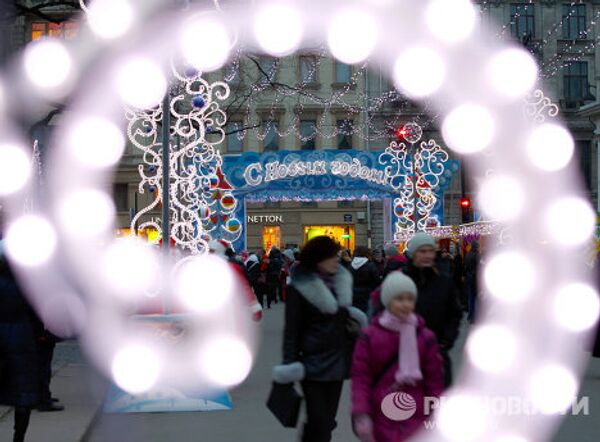 Christmas fair opens in St. Petersburg Christmas fair opens in St. Petersburg - Sputnik International