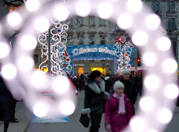Christmas fair opens in St. Petersburg - Sputnik International