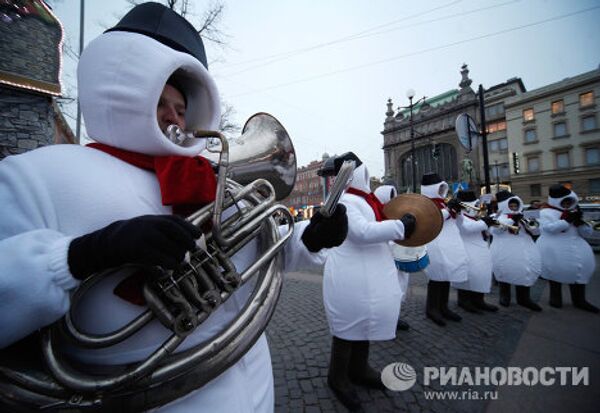 Christmas fair opens in St. Petersburg Christmas fair opens in St. Petersburg - Sputnik International