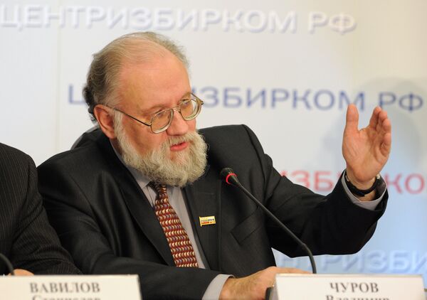 Electoral Commission head Vladimir Churov - Sputnik International