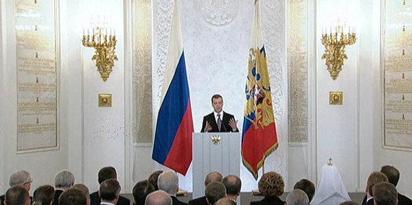 Russian President Dmitry Medvedev  - Sputnik International