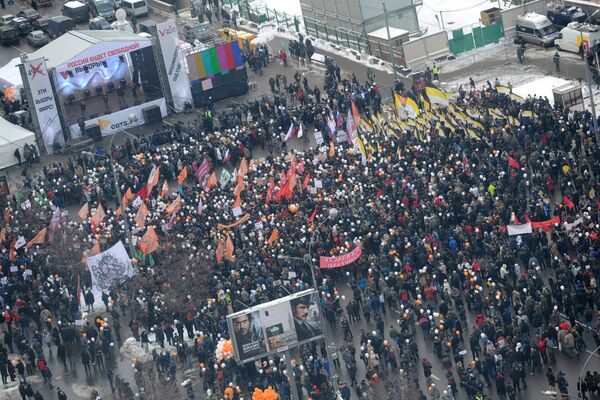 Mass protest in Moscow, December 24 - Sputnik International