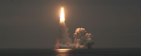 Launch of a Bulava SLBM Launch of a Bulava SLBM - Sputnik International
