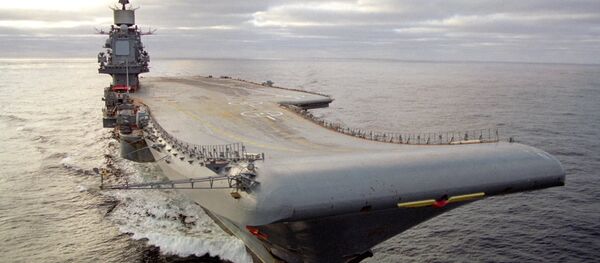 The Admiral Kuznetsov aircraft carrier The Admiral Kuznetsov aircraft carrier - Sputnik International