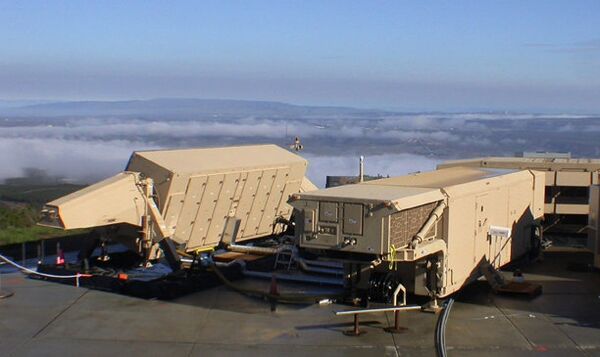 The X-band AN/TPY-2 early warning radar is part of the THAAD system designed to intercept medium-range missiles at very high altitudes. - Sputnik International