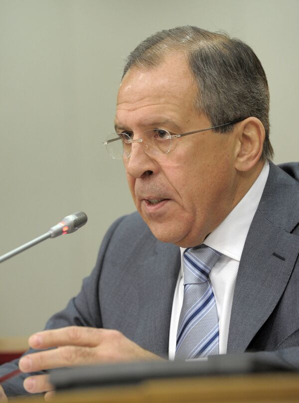 Russian Foreign Minister Sergei Lavrov expressed skepticism about the possible introduction of a no-fly zone in Syria that is being discussed in the West. - Sputnik International