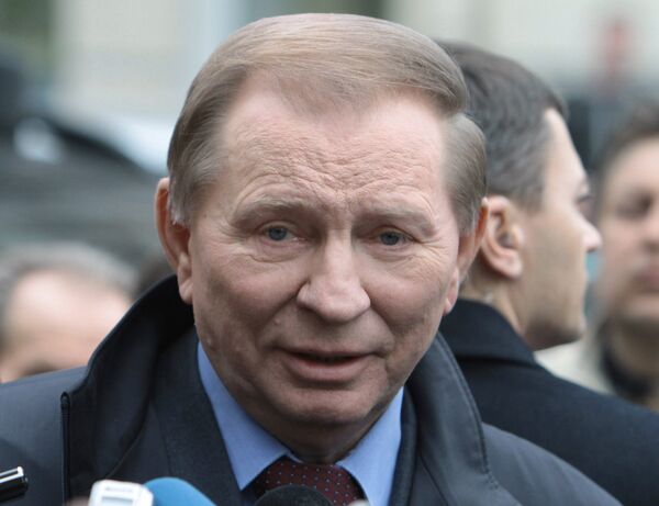 Former Ukrainian President Leonid Kuchma  - Sputnik International