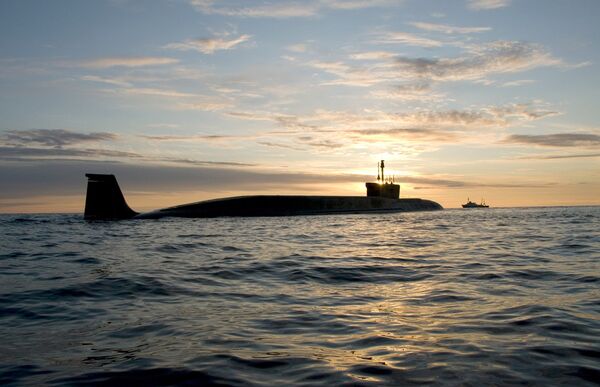 Borey class nuclear-powered ballistic missile submarine Yuri Dolgoruky - Sputnik International