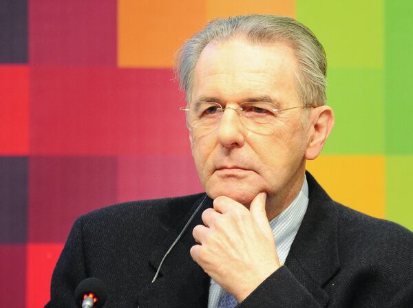 International Olympic Committee chief Jacques Rogge - Sputnik International