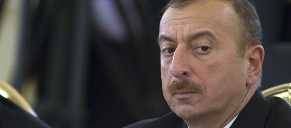Azerbaijani President Ilham Aliyev Azerbaijani President Ilham Aliyev - Sputnik International