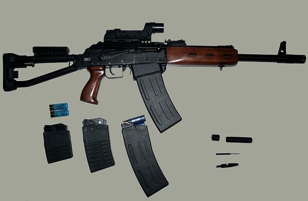 Saiga rifles and shotguns are based on the classic, rugged and reliable Kalashnikov design - Sputnik International