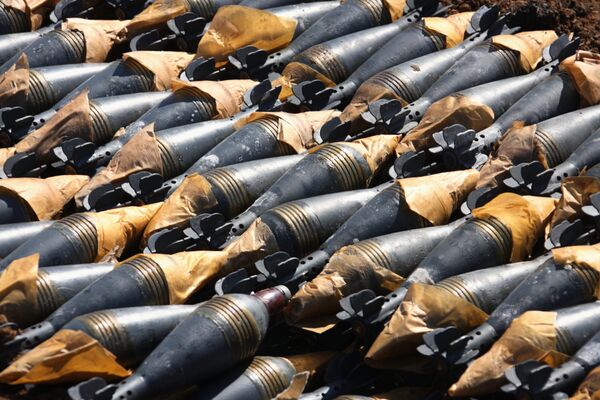 Russia to Scrap 3 Mln Tons of Munitions by 2014      - Sputnik International