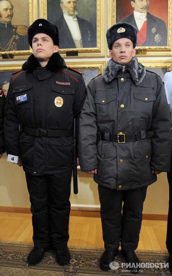 New Russian police uniforms - Sputnik International