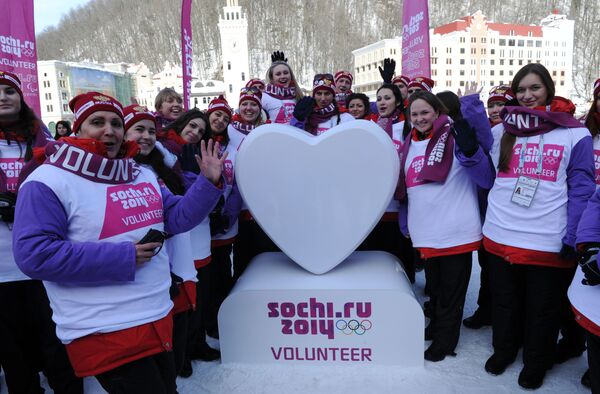 Sochi Volunteers Sochi Volunteers - Sputnik International