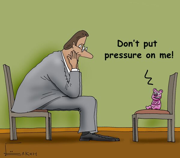 This nervous, nervous, nervous world!  - Sputnik International