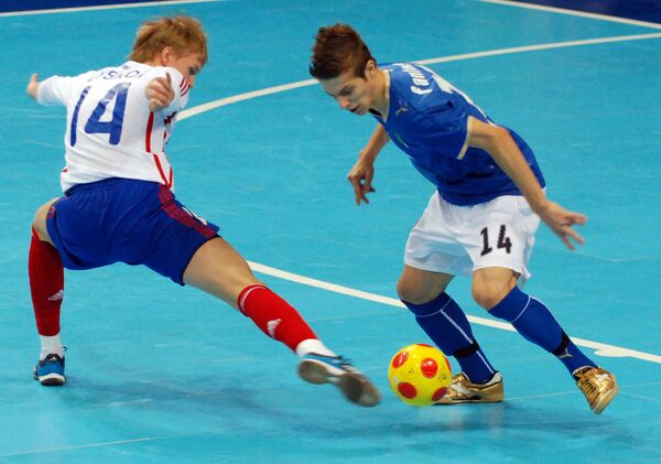 Russia will face Spain in a European Championship futsal final for the fourth time Saturday after knocking out hosts Croatia Thursday’s semi-final. - Sputnik International