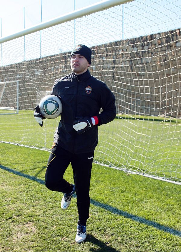 Russia goalkeeper Igor Akinfeev - Sputnik International
