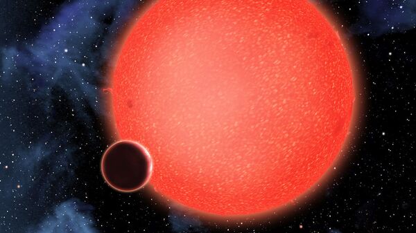 Gliese 1214 b is an exoplanet that orbits the star Gliese 1214, and was discovered in December 2009. - Sputnik International